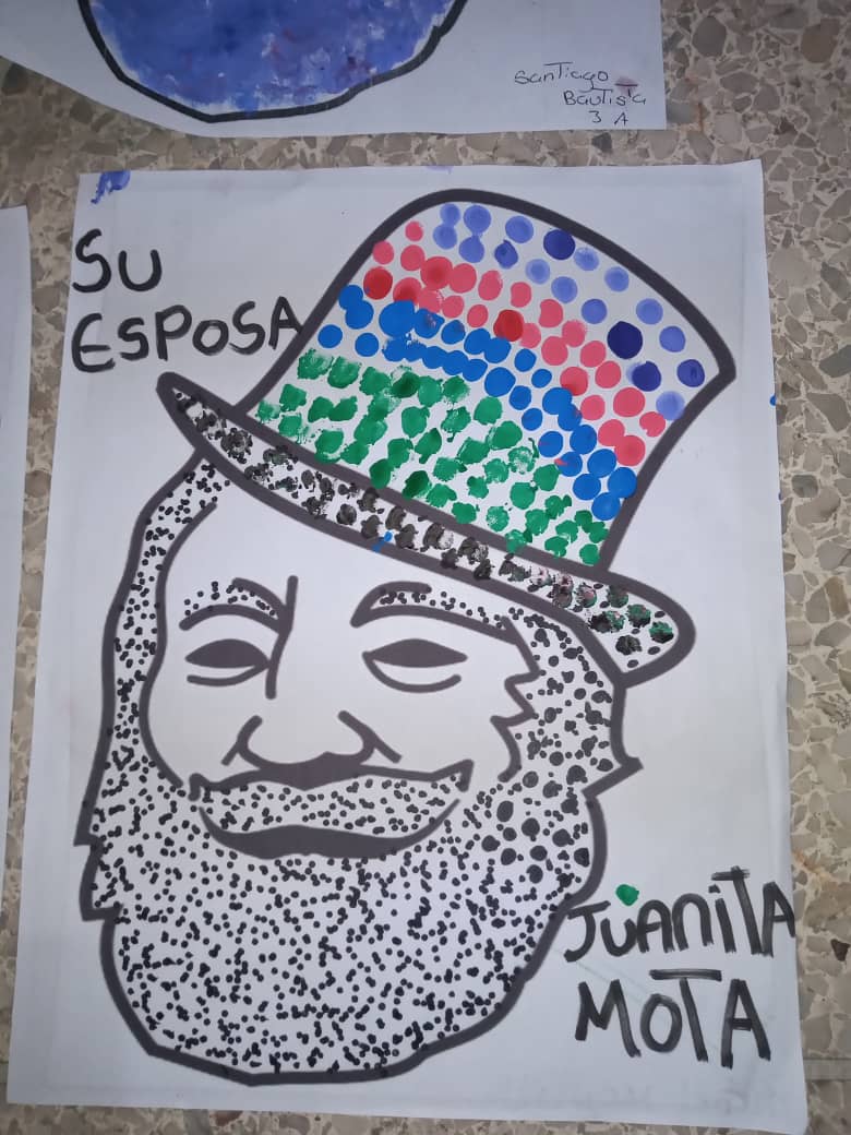 #10Mayo-Hoy Día Nacional del Artista Plástico corresponde al Nacimiento de Armando Reverón,artista venezolano de mayor trascendencia en arte nacional,los estudiantes de 3er Año en GCRP manualidades realizan dibujo de Reverón pintandolo con la técnica del puntillismo
@ZetCultural
