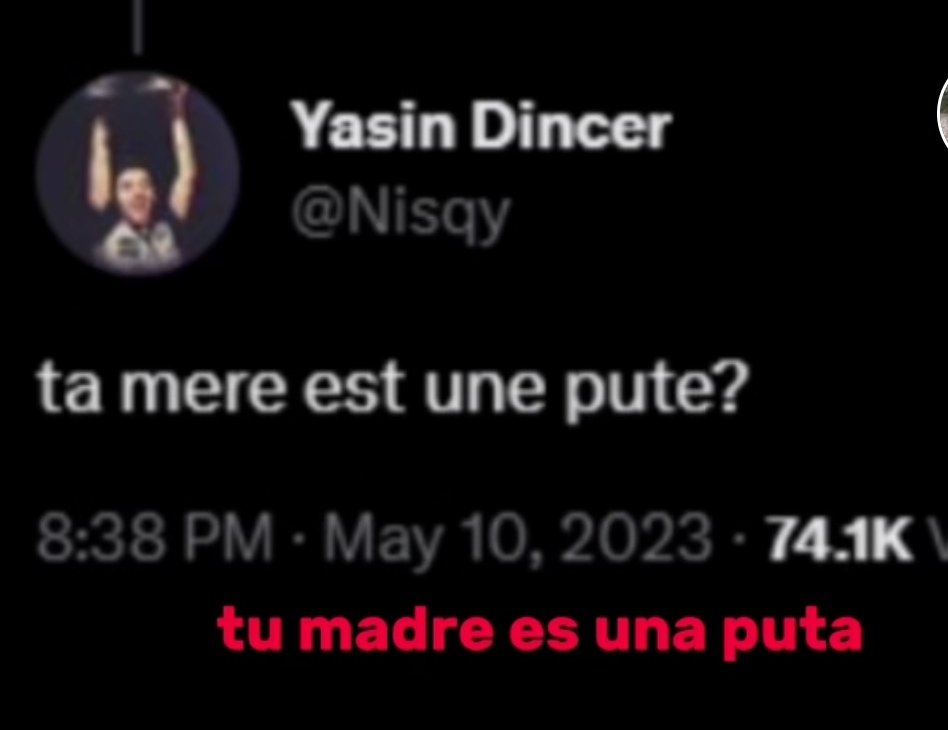 MAlfaroNPC's tweet photo. @Nisqy Si vous supprimez ceci, c'est parce que vous n'êtes pas assez fort https://t.co/wpwvOMpmNj