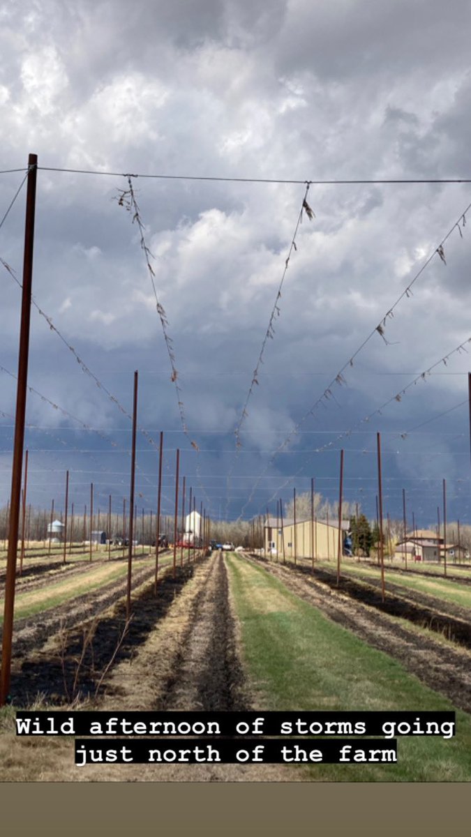 Wild afternoon of weather but stayed dry and tornado warnings were just that.