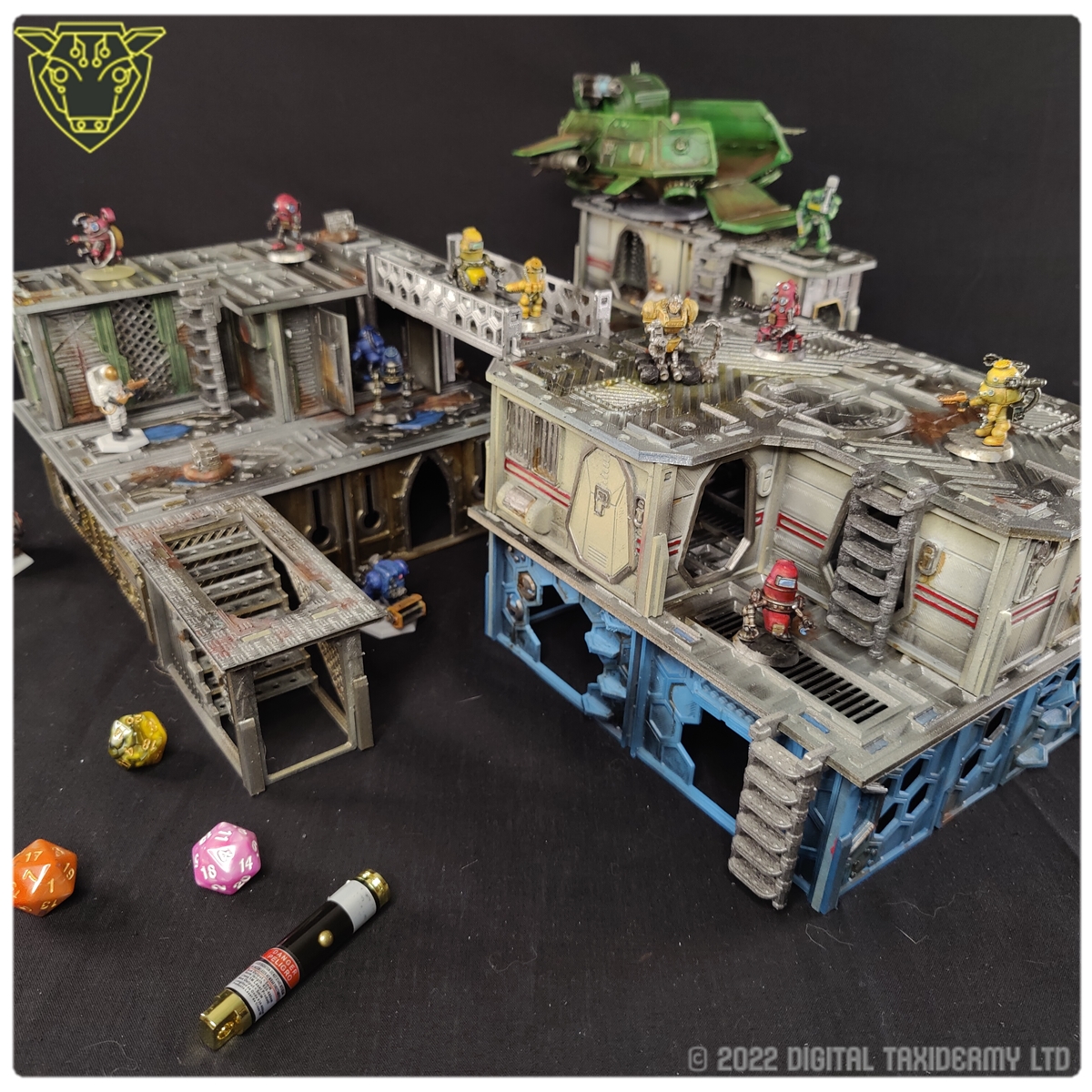 DTaxidermy's tweet photo. A Mega Modula Metropolis for your tabletop.
Click-Lock City Duplex brings you a new dimension to your constructions.
https://t.co/qT7TRE33gn
#tabletop #gaming #3dprinting #constructionset #innovation #kickstarter #art #design https://t.co/7GqUiWyikq