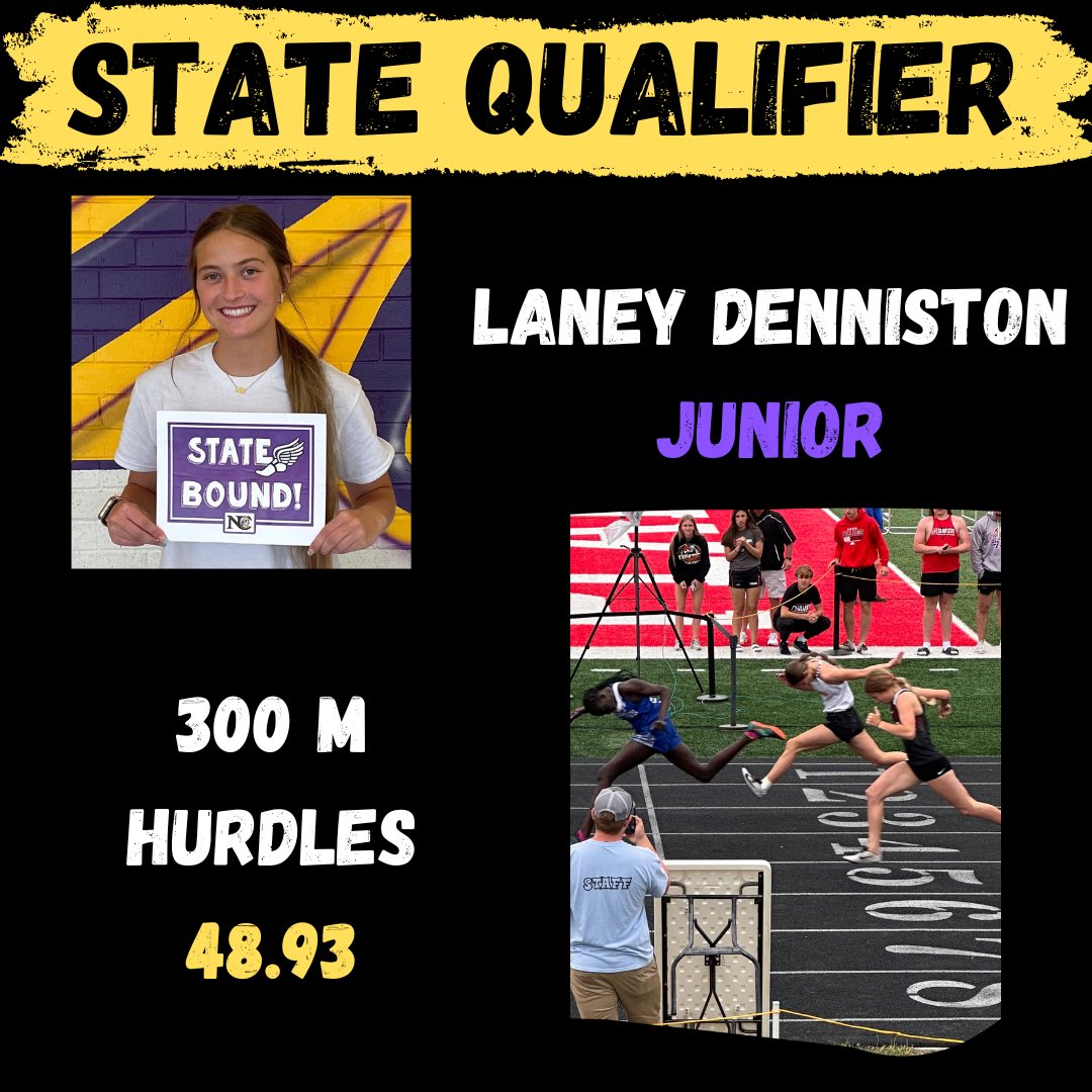 If once is nice, twice is better, and a 2 second PR is great! Laney will be running in her second event at 5:40 on Wednesday.