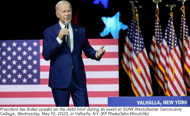 KevinJonzz's tweet photo. Biden warns ‘the whole world is in trouble’ if US defaults on debts https://t.co/09cO7oUnpI