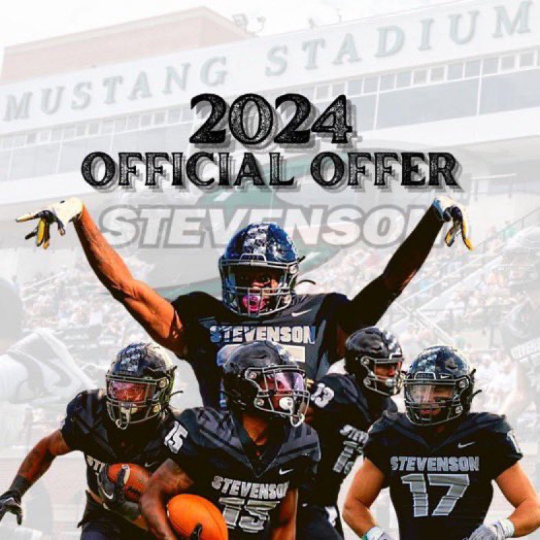 blessed to receive my first official offer from stevenson <a href="/CoachMontanez/">Coach Chris Montanez</a> <a href="/Coach__Reggie/">Reggie Scott</a> #sharkmentality🦈