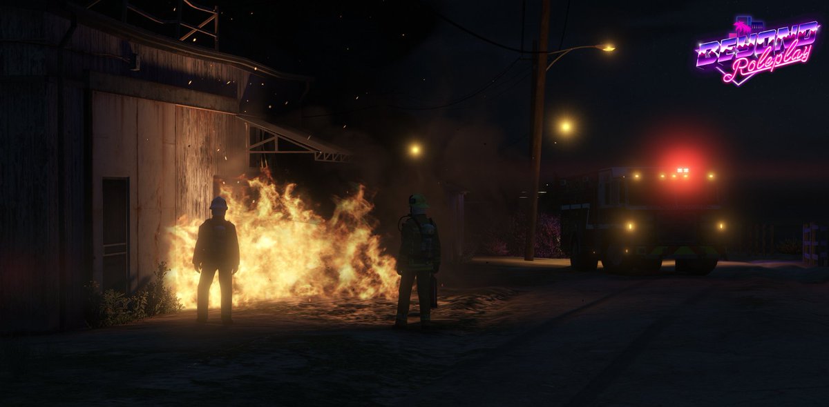 beyondrp_'s tweet image. SAFR Responded to a structure fire last night. Luckily no-one was hurt and the fire was extinguished.
Credit; Miles B. 1D-1
#BRP #FiveM #LSFD #SAFR