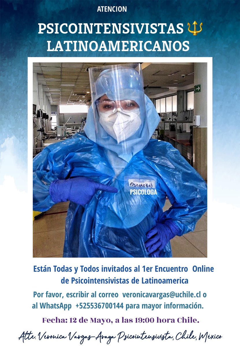 Por favor comunidad, COMPARTIR!!
Vamos #PSICOLOGOS en #UCI y en #UPC , vamos  a Levantar una bandera. Una sesión gratis a quienes compartan esta invitación. 👌🏻