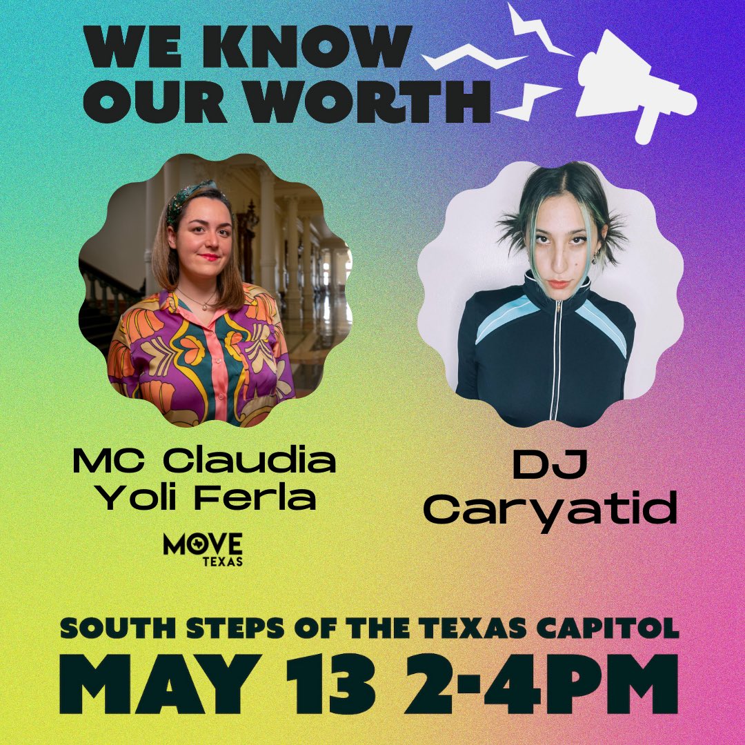 MOVE_texas's tweet photo. Check out the iconic speaker &amp; performance lineup that will be bringing down OUR house 👀

RSVP: https://t.co/8MgBItiZ1D https://t.co/vtHmPQYzPW