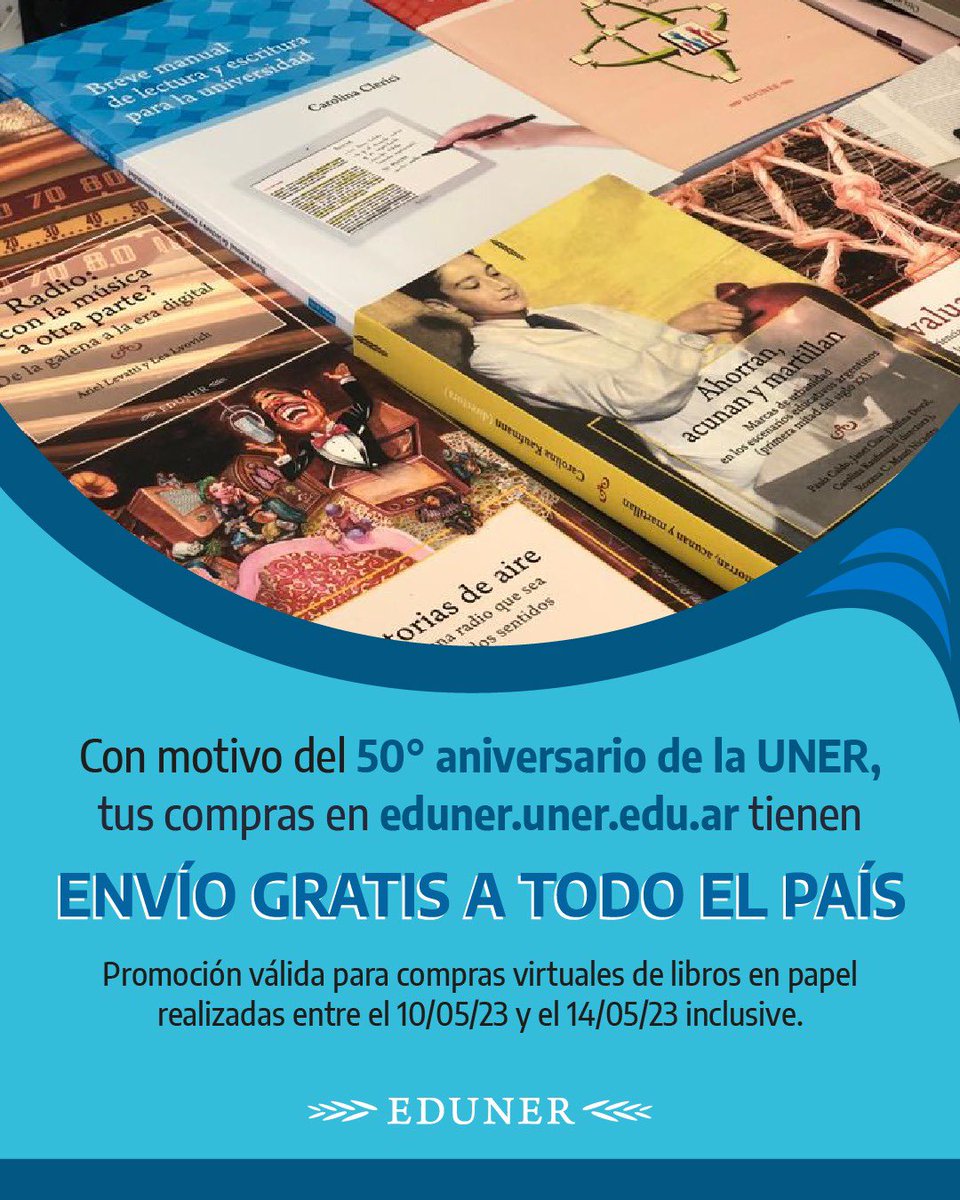 EDUNER - Libros para conocer tweet media