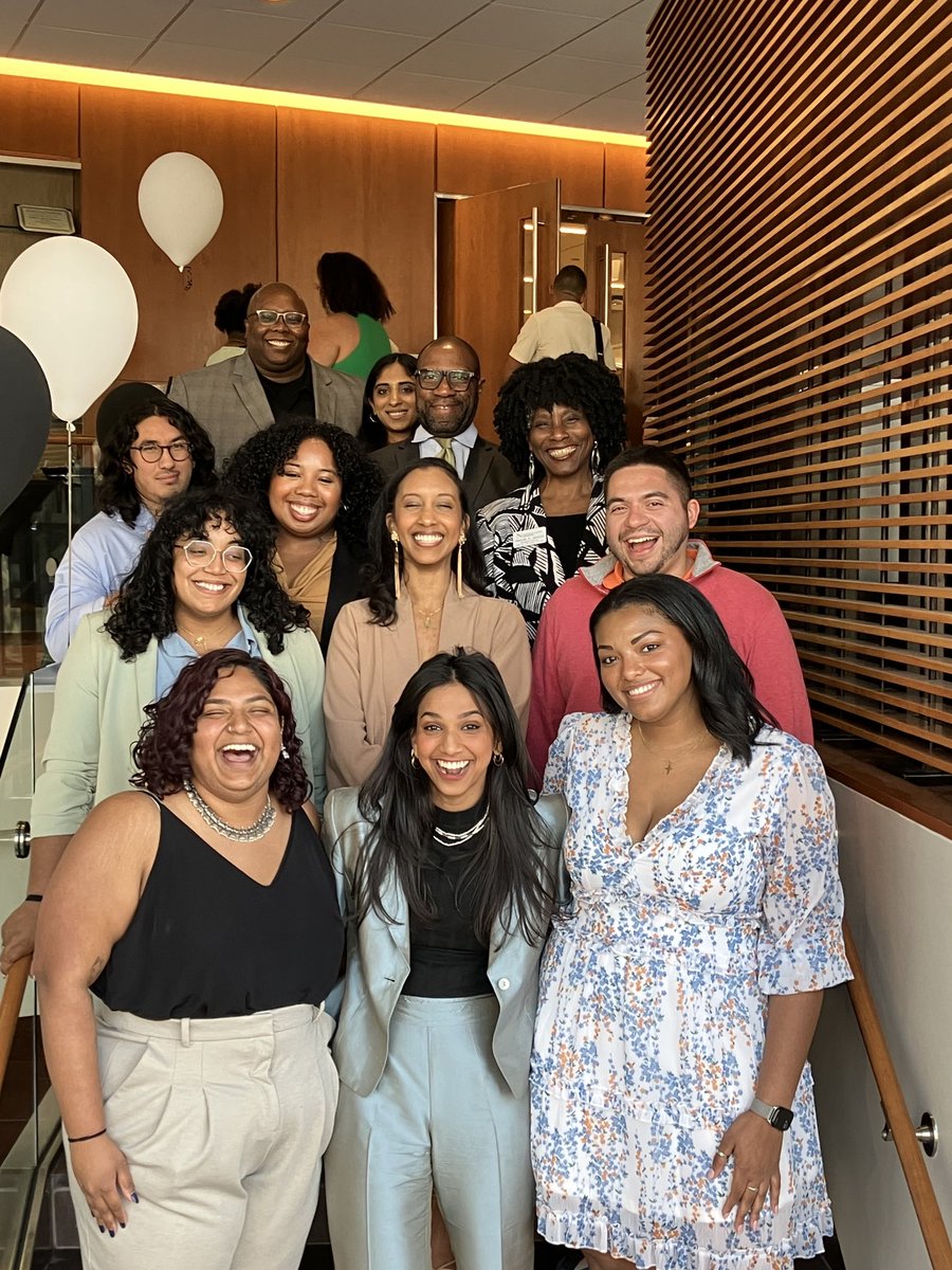 Your 2023 ⁦<a href="/NUSL/">NortheasternLaw</a>⁩ Denise Carty-Bennia Honorees. +Keynote speaker Dr. Deborah Jackson, Dean Hackney and our Alum Board Chairs, ⁦<a href="/lennoxchase/">lennoxchase</a>⁩ and Deepa Desai. Two honorees could not be present. Congratulations to all!