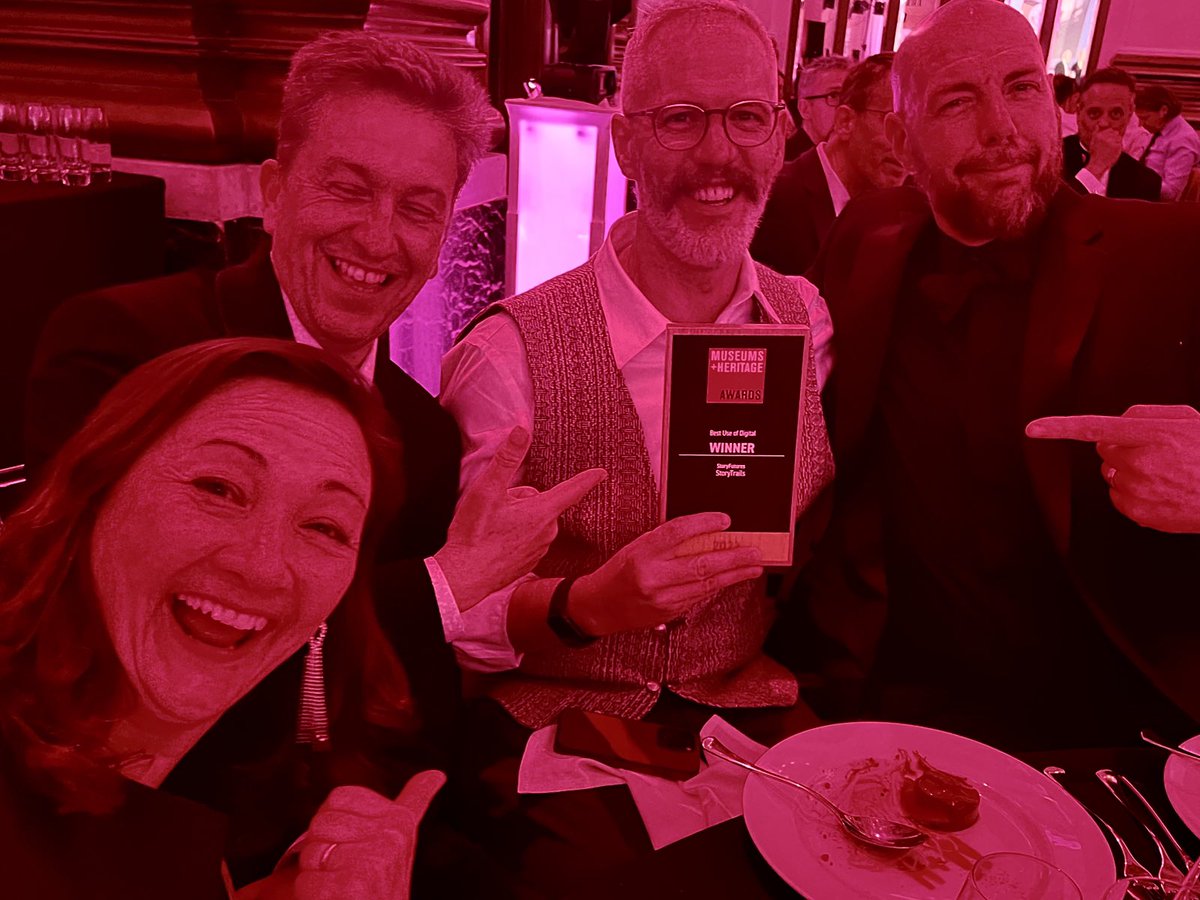 Will P Saunders MBE (@willpsaunders) on Twitter photo Well that’s a nice surprise #storytrails winner of best digital at the <a href="/MandHShow/">Museums + Heritage Show & Awards</a> awards. TA <a href="/StoryFutures/">StoryFutures</a> <a href="/ISODESIGN/">ISO</a> <a href="/BFI/">BFI</a> <a href="/readingagency/">The Reading Agency</a> <a href="/nexusstories/">Nexus Studios</a> <a href="/ProduceUK/">ProduceUK</a> <a href="/NianticLabs/">Niantic</a> <a href="/DavidOlusoga/">David Olusoga</a> <a href="/BBCArchive/">BBC Archive</a> Well that’s a nice surprise #storytrails winner of best digital at the <a href="/MandHShow/">Museums + Heritage Show & Awards</a> awards. TA <a href="/StoryFutures/">StoryFutures</a> <a href="/ISODESIGN/">ISO</a> <a href="/BFI/">BFI</a> <a href="/readingagency/">The Reading Agency</a> <a href="/nexusstories/">Nexus Studios</a> <a href="/ProduceUK/">ProduceUK</a> <a href="/NianticLabs/">Niantic</a> <a href="/DavidOlusoga/">David Olusoga</a> <a href="/BBCArchive/">BBC Archive</a>