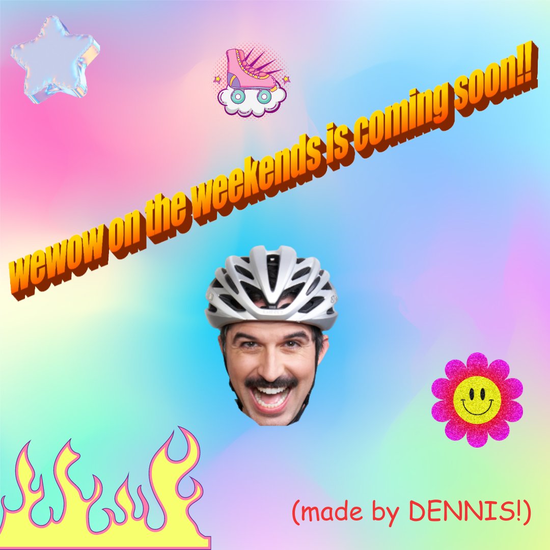 it's me dennis! i just found the wow in the world twitter password after searching for it for YEARS!!  anyyyywhoooo... i'll be hosting my very own podcast within a podcast about a podcast called "wewow on the weekend"! GO TO OUR INSTAGRAM STORY FOR SOME BTS SECRETS 😎📸🍕🐦