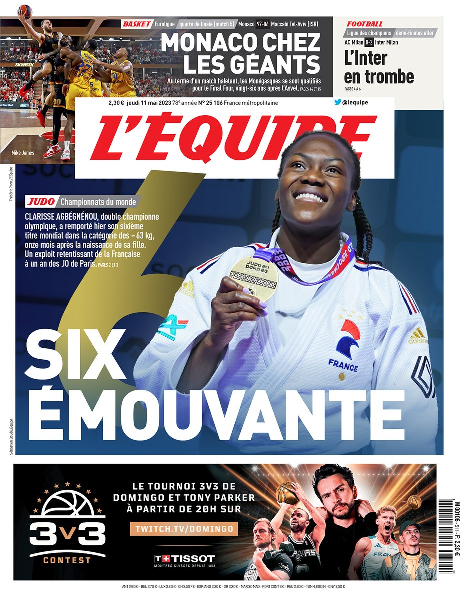 L'Équipe tweet media