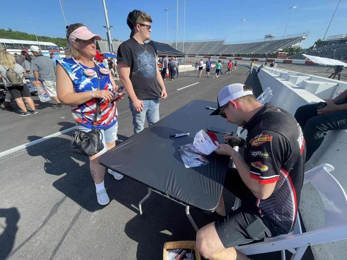 ASA STARS National Tour (@racewithstars) on Twitter photo In the autograph line now at <a href="/NWBSpeedway/">North Wilkesboro Speedway</a> is #ASAstars driver <a href="/colebutcher1/">cole butcher</a>.
Cole will be racing for <a href="/DWmotorsports2/">Wilson Motorsports</a> on Tuesday, May 16 at North Wilkesboro. In the autograph line now at <a href="/NWBSpeedway/">North Wilkesboro Speedway</a> is #ASAstars driver <a href="/colebutcher1/">cole butcher</a>.
Cole will be racing for <a href="/DWmotorsports2/">Wilson Motorsports</a> on Tuesday, May 16 at North Wilkesboro.