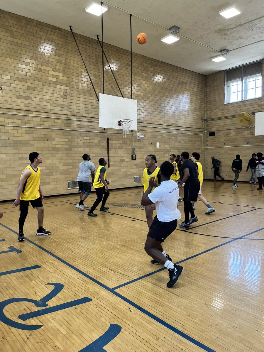 Today we had our 2nd annual student v staff bball game. It was great to have students across the program come together to build culture &amp; community. Btw our staff was victorious again 🏀🏆 <a href="/p2gqprincipal/">P2GQ Principal</a> <a href="/P2GQUEENS/">Pathways to Graduation P2G Queens</a>