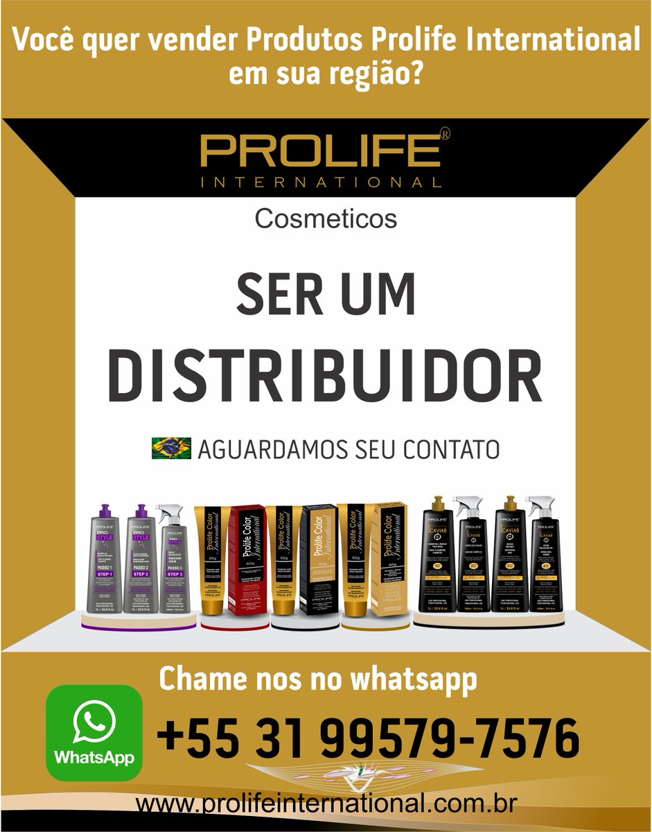 prolifebrazil's tweet photo. QUER SER UM DISTRIBUIDOR PROLIFE INTERNATIONAL COSMETICOS?
#distribuidor #distribuidores #distribuidora #prolifeinternational
#cosmeticos #cabeleireiro https://t.co/evZ7nBbOXt