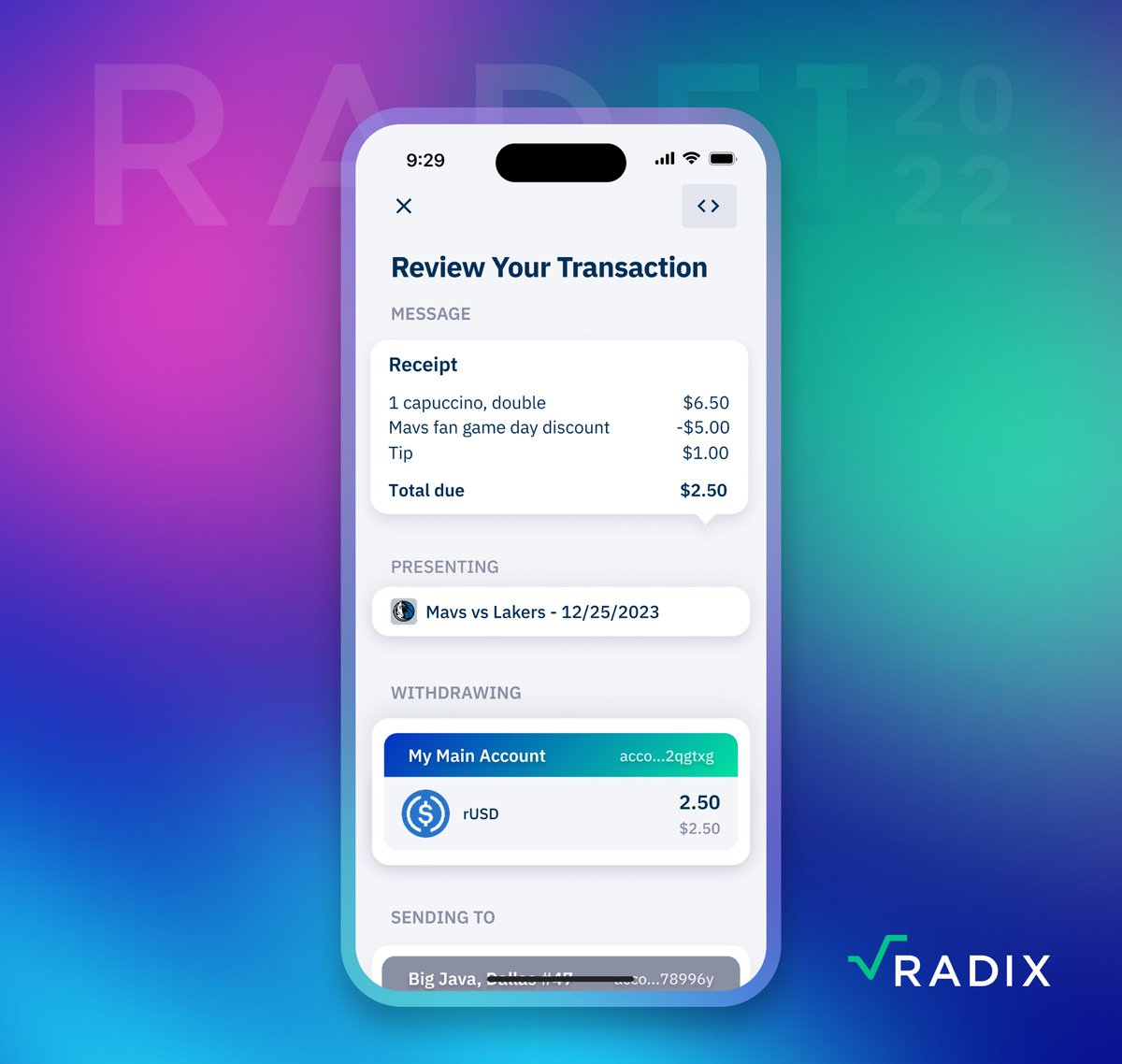 PiersRidyard's tweet photo. DeFi and Web 3 has never really worked as a mobile experience.
One huge reason is that connecting a mobile wallet to any dApp is super janky.
Crypto has not been built with a mobile first mindset.
This changes with the release of the #Radix wallet on July 31st.
#FixtheUX https://t.co/ELXZuB0YKF