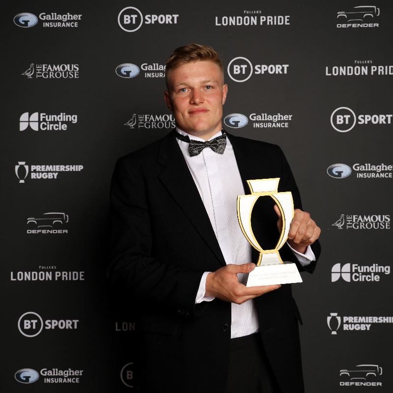 The accolades keep coming for this man 😍 Congratulations to Tom Pearson, who has been named @premrugby's Breakthrough Player of the Season at tonight's Premiership Rugby Awards!