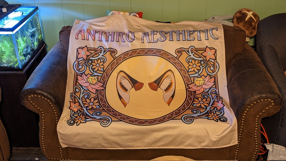 AnthroAesthetic's tweet photo. My banner came in and it's so pretty 😍 https://t.co/PHETiuXDsB