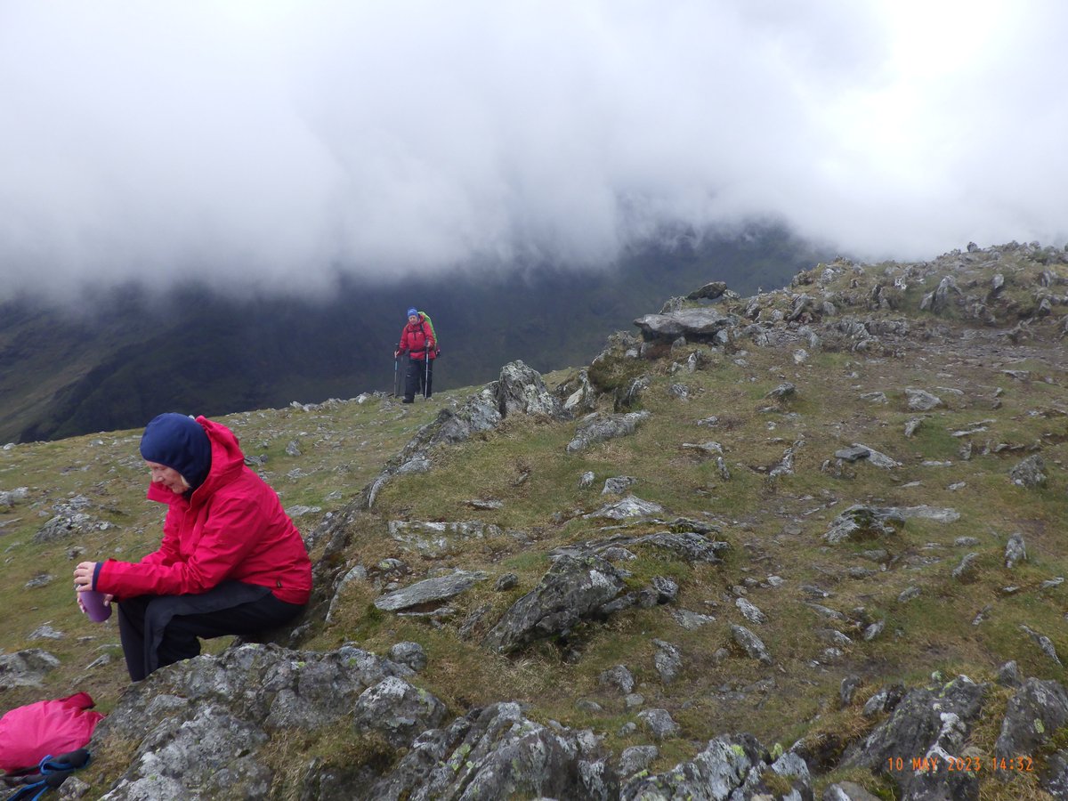 KnipeMike's tweet image. Crook and Weardale Ramblers 50th anniversary walk from Grasmere to Patterdale. Weather didn't play nicely. Mixed and matched low and high level walks