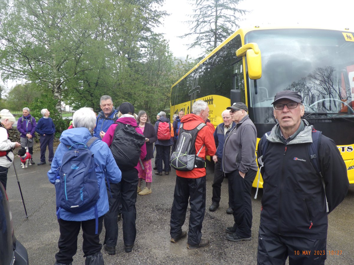 KnipeMike's tweet image. Crook and Weardale Ramblers 50th anniversary walk from Grasmere to Patterdale. Weather didn't play nicely. Mixed and matched low and high level walks