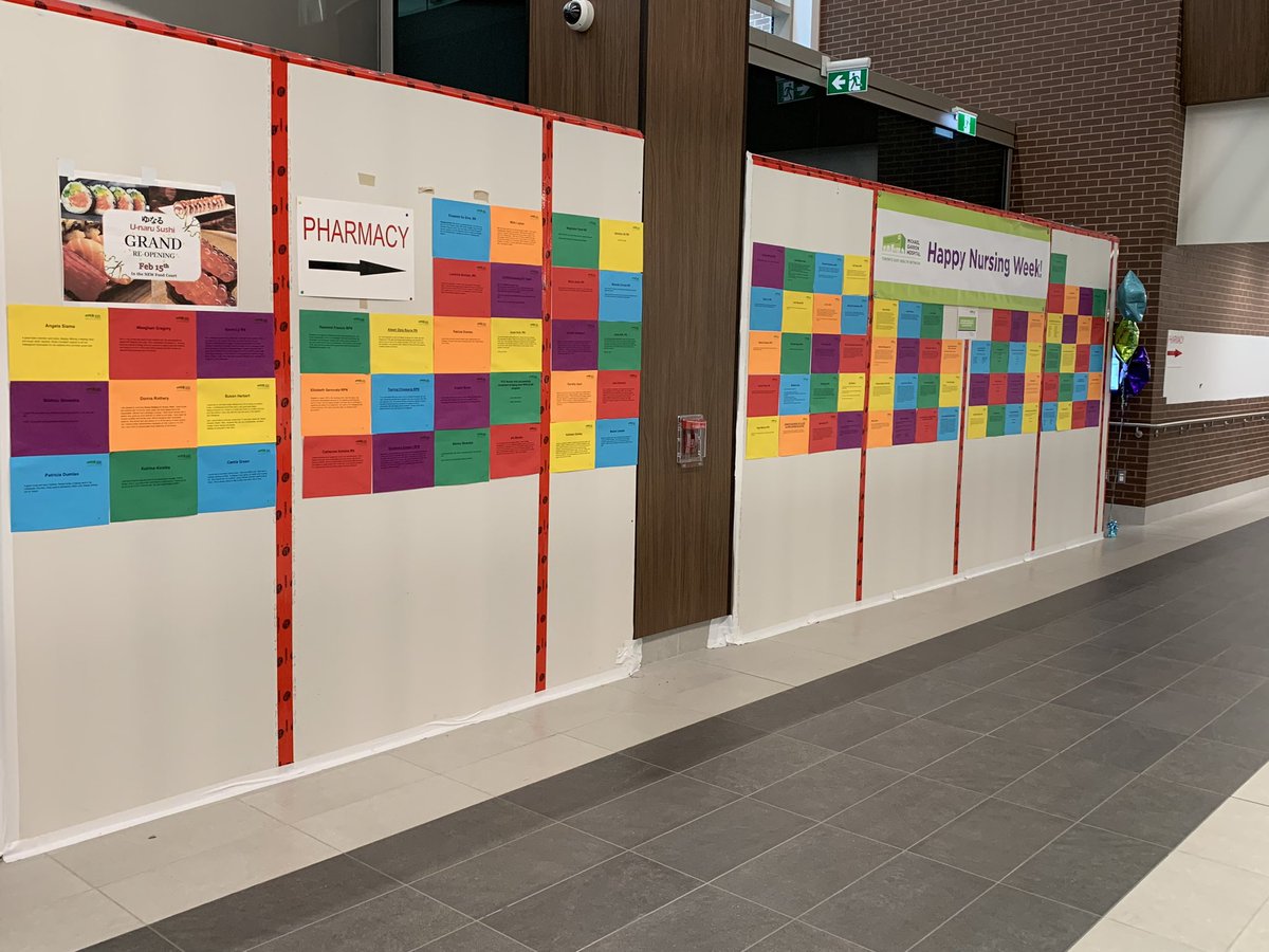 Our #NursingWeek2023 recognition wall is filling up!  I am so pleased so many Nurses are being recognized by peers and patients!  I bet we can find more space! <a href="/MGHToronto/">Michael Garron Hospital</a> <a href="/MikkiLayton/">Mikki  Layton</a> <a href="/edmonsonk/">Kevin Edmonson</a>