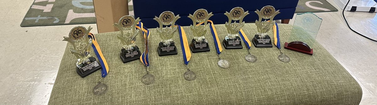 Coach_VThomas's tweet photo. Our Robotics Team is still representing! Today @adventuresci Robotics Showcase @AntiochMSBears shined bright with their Elephant Robot “Sir” &amp; Bicycle Dude!!! Go AMS 💙💛🐻 #Robotics https://t.co/DrKCppV8E6
