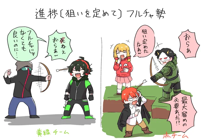 マイクラ卒業式の時、別チームなのに同じ事やって同じツッコミされてるの笑った
#MSSP 