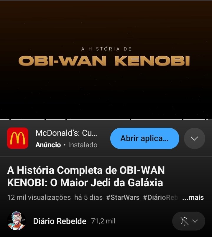 de todos os vídeos de história que já assisti, esse do <a href="/DiarioRebeldeSW/">Canal Diário Rebelde 🔜 SW Celebration Europa 2023</a> virou meu favorito