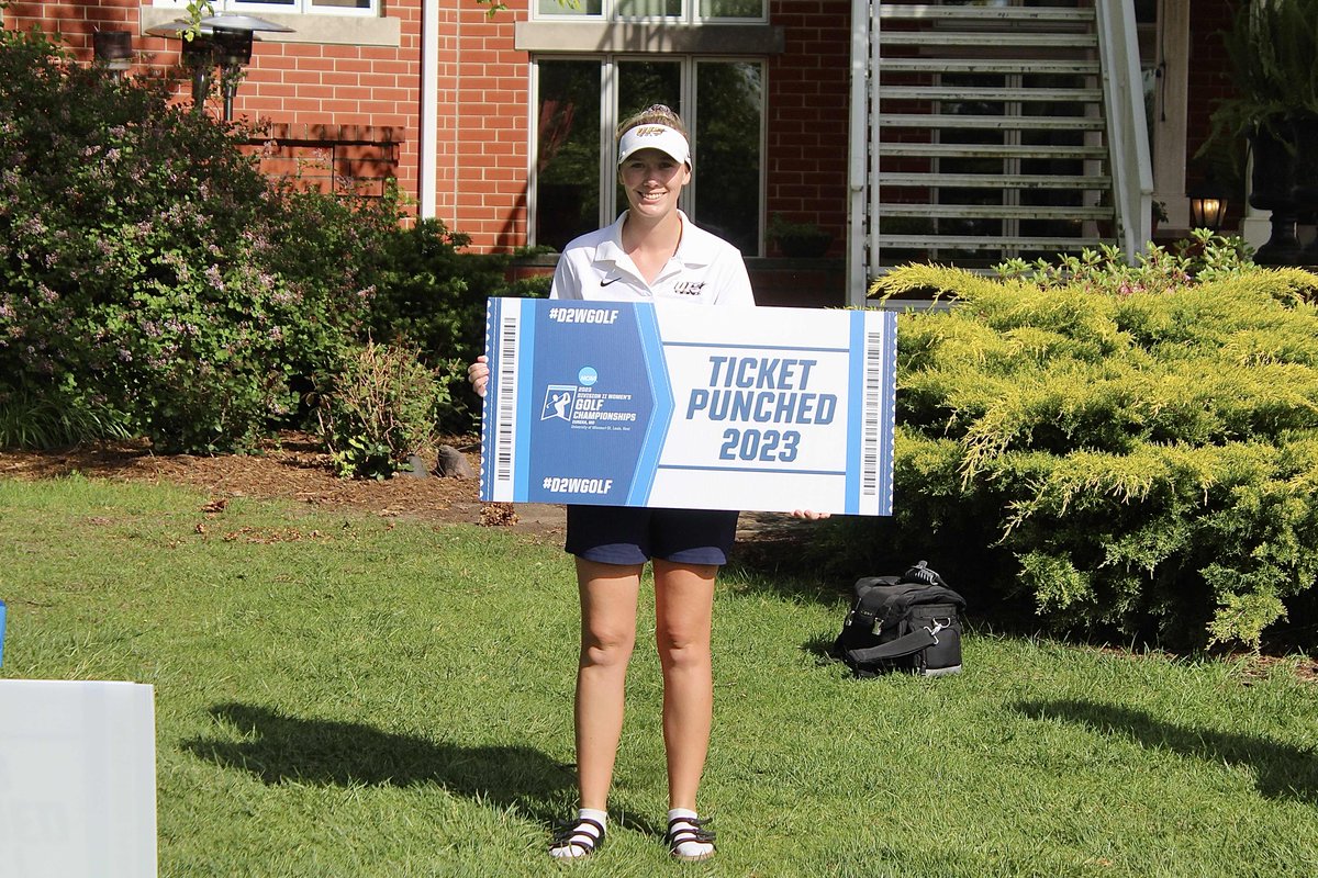 TICKET PUNCHED! 🎟

Heather McLean is headed to Eureka, Mo. for the NCAA Division II Women’s Golf National Championship!

#ProtectThePrairie