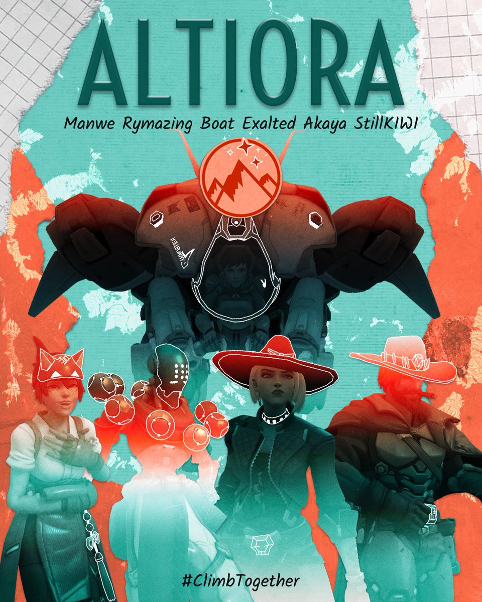 We're ready to ascend to new heights as we reach for the stars in Overwatch 2's Starwatch Tournament! 

🛡️<a href="/ManweAinur/">Manwe</a>
⚔️<a href="/Rymazing1/">Rymazing</a>
⚔️<a href="/Boat_OW/">Boat</a>
💉<a href="/ExaltedFPS/">Exalted</a>
💉<a href="/Akaya_OW/">Akaya</a>
💉<a href="/still_willy/">StillKIWI</a>
♻️<a href="/matrix_OW/">Matrix</a>

💼<a href="/ThatAFKNoob/">AFK</a>
🧠 <a href="/Chimanzy1/">Chimanzy</a>
🧠 <a href="/Chanyoung67/">Chanyoung</a>

#ClimbTogether🌿