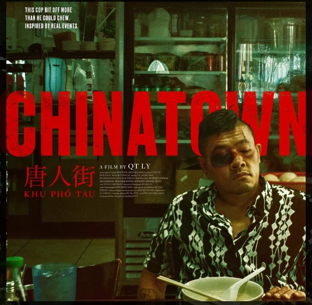 CHINATOWN directed by Quoc Huynh (QT Ly) is out! The film is based in true events and supported by the City of Houston 👏🏼👏🏼🎬 Excited ! #annacarvalhoactress #actionfilms #films #posterdesign #actresses