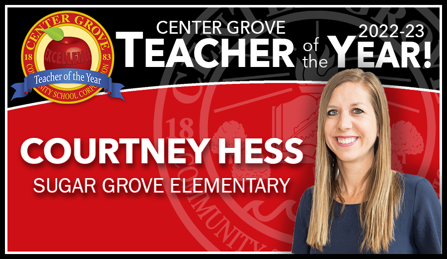 Center Grove Schools on Twitter "Courtney Hess from SugarGroveES is