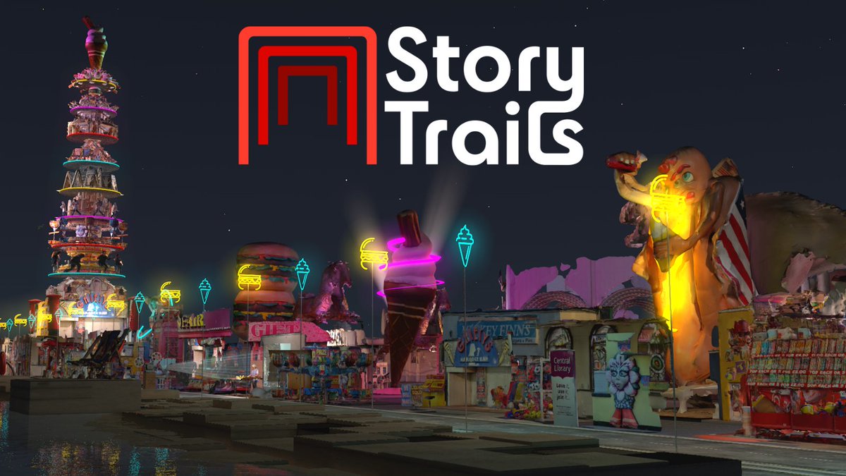 🎉 Incredible to win the award for “Best use of Digital” for #storytrails at the @MandHShow awards. 1000+ stories designed. A great experience with the team @StoryFutures @ISODESIGN @BFI @readingagency @nexusstories @ProduceUK @NianticLabs @DavidOlusoga #sounddesign #immersive