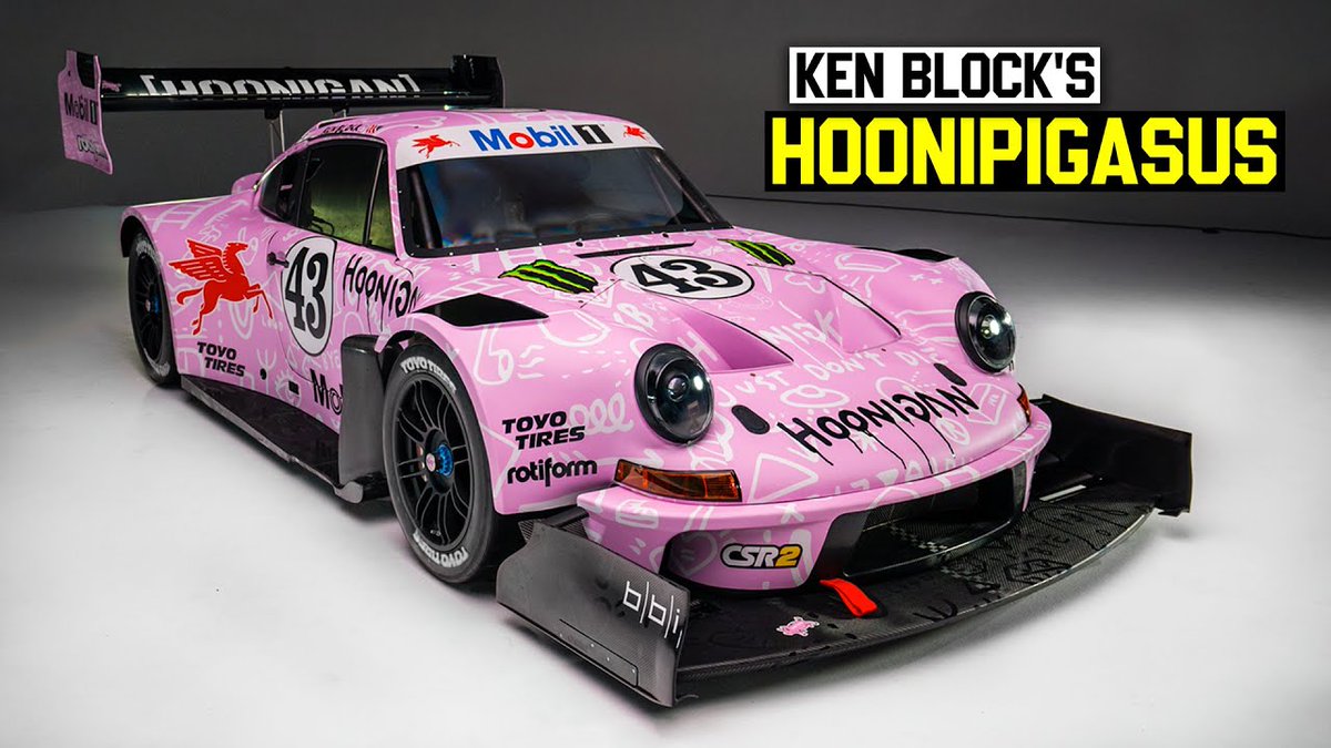 Finalment el #Hoonipigasus, el porsche 911 preparat per Ken Block, participarà a la pujada al Pikes Peak, pilotat per la seva filla Lía de 16 anys.
1420 CV, amb suspensió ajustada per GPS, en cada tram.