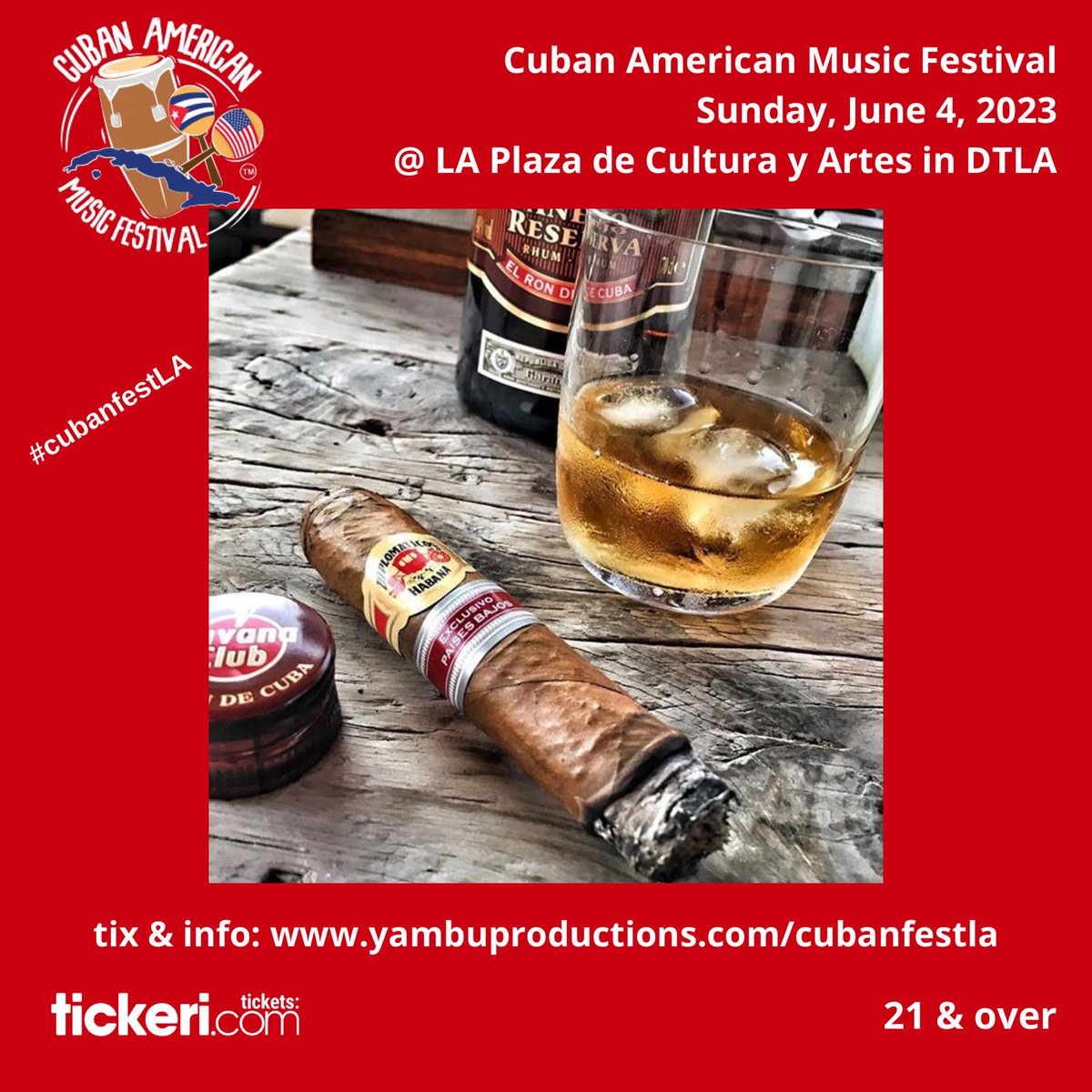 Cuban American Music Festival  I  Sunday, June 4, 2023  I  LA Plaza de Cultura y Artes in DTLA  I  tix &amp; Info: bit.ly/cubanfest2023
