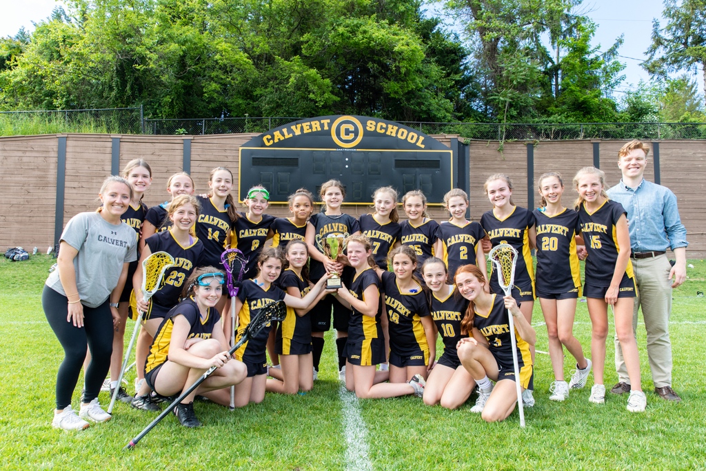 CalvertSchoolMD's tweet photo. Congratulations to the Girls' B Lacrosse team on claiming a well-earned victory in last night's championship game!ποΈβ
β
#GoMightyBees #Lacrosse #LAX #MiddleSchoolLAX #CalvertAthletics #CalvertSchool https://t.co/RKlpXkRKyH