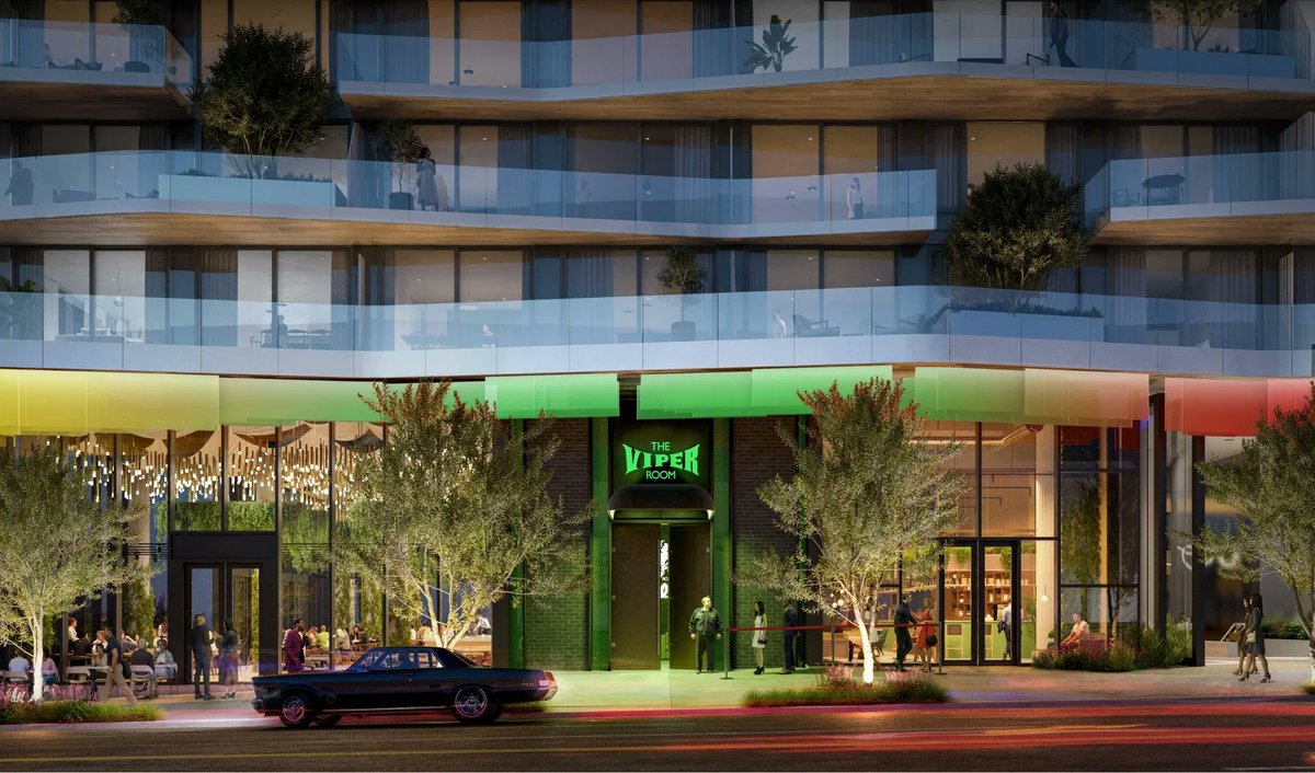 archinect's tweet photo. Arquitectonica's 8850 Sunset development gets a revised look 

https://t.co/yxvebTJ5q3 

@arquitectonica #LosAngelesArchitecture https://t.co/1gX6SEBzlp