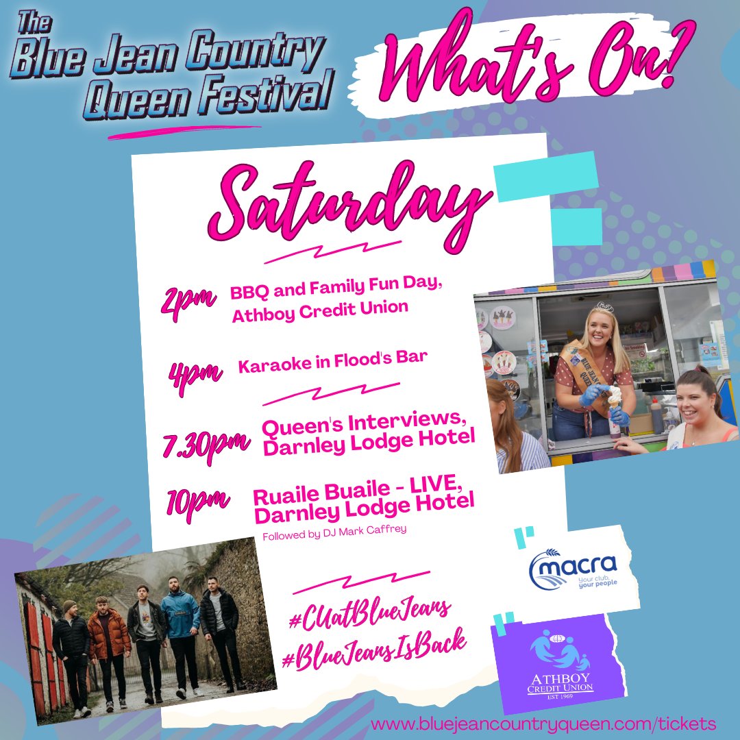 BlueJeanFest's tweet image. Just 3 weeks until #BlueJeansIsBack and we have a jam-packed weekend in store for you this June Bank Holiday!
bluejeancountryqueen.com/festival2023/

#CUatBlueJeans