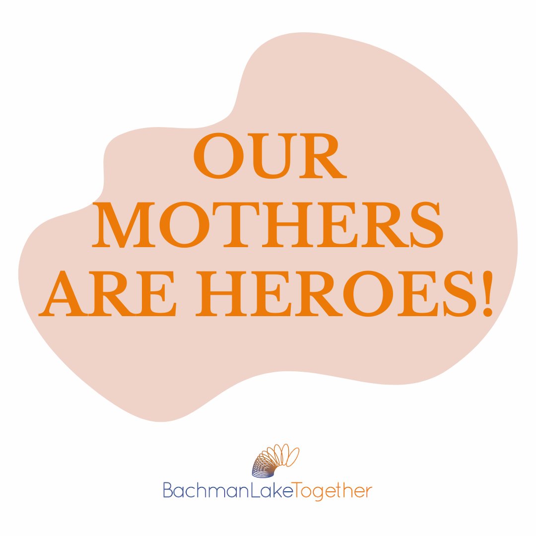 At Bachman Lake Together, we recognize the invaluable role a mother has in their family and community. We appreciate all of the mothers that make a daily impact at Bachman Lake Together and in our community. 🧡 
#MothersDay #DíadelasMadres #MothersAppreciation