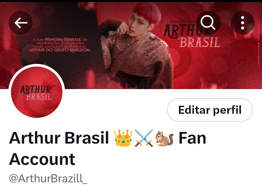 Arthur Brasil 👑⚔️🐿️ Fan Account tweet media