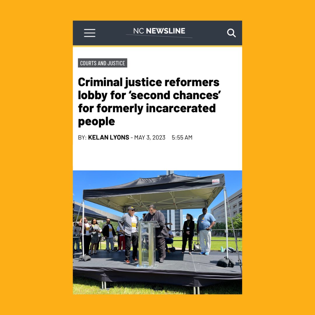 Forward_Justice's tweet photo. Last week, just a few days after the NC Supreme Court stripped voting rights for 56,000+ North Carolinians, we went to the NC State Capitol and hundreds joined us to advocate for second chances. Check out some of the media from this powerful gathering! #IAmForSecondChances https://t.co/8V7Kcv0D5L