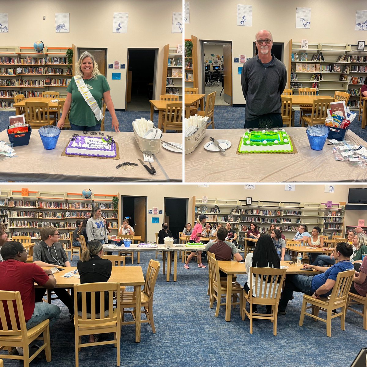MJHSmustangsGPS's tweet image. Happy Retirement Mr. Powell &amp;amp; Mrs. Pugnetti! Enjoy the next chapter. You will be missed! #wearemesquite #connectcreatecare