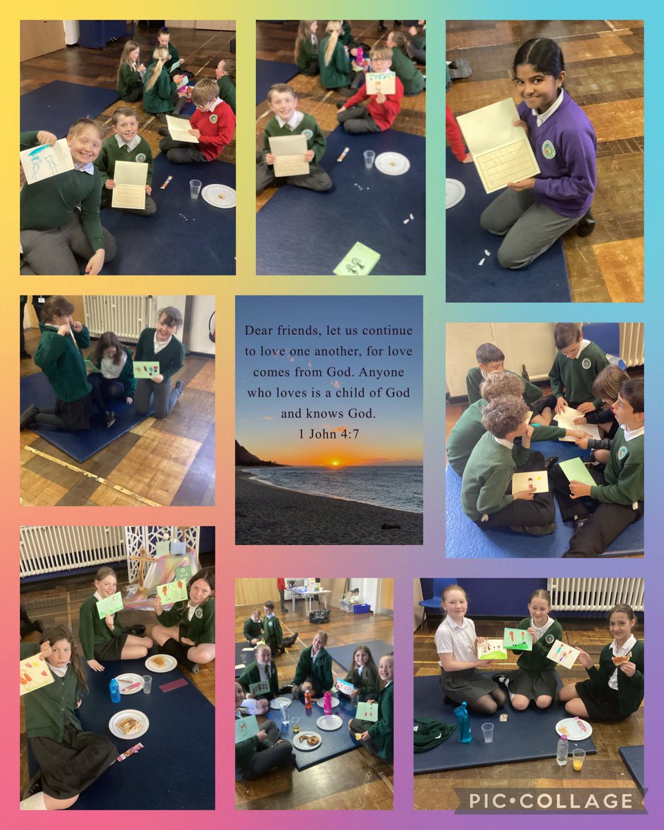 Our ‘Seeds’ in Reception wrote good luck cards to their ‘Gardeners’ in Year 6 wishing them the beset of luck in their SATS. It was lovely seeing their smiles this morning when they read them, keep shining Year 6!@StJosephStBede #SeedsAbdGardeners #SJSBSMSC #SJSBRE @Mrs_Swatridge