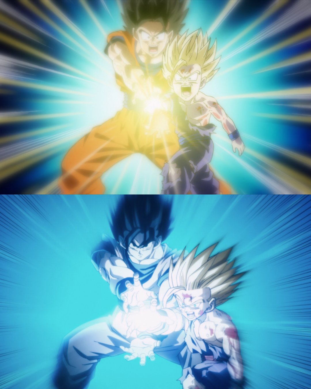 Gohan Vs Cell Kamehameha Wallpaper