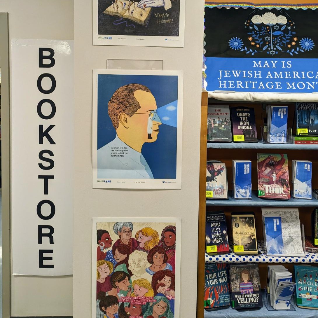 LVCCLD's tweet photo. Stop by #ClarkCountyLibrary this month to check out our #JewishAmericanHeritageMonth display and pick up a brochure about #JewishAmerican artists. Thank you to our friends at @JewishNevada and @HillelLV for providing us with amazing resources! https://t.co/DV9Y4KlU3s https://t.co/oVrolrzQSA