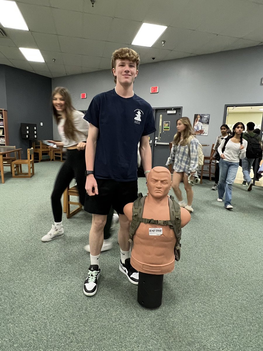 #Nothingbutabackpack Day did not disappoint! We know this isn’t a favorite day for some people, but up in the LMC, we throughly enjoyed the creativity!