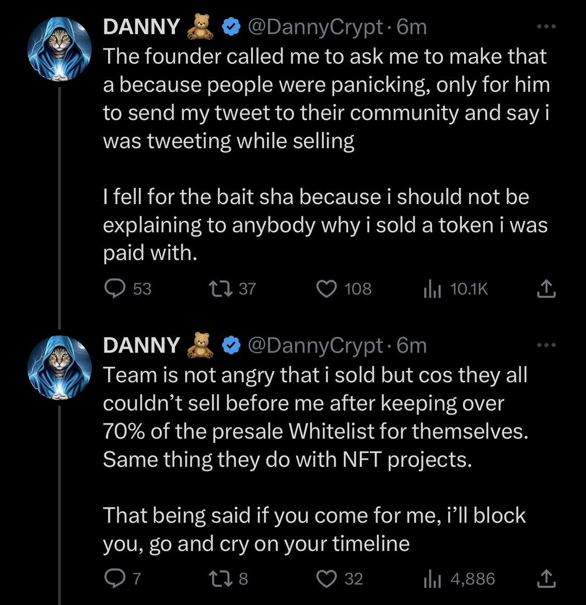 ZachXBT tweet media