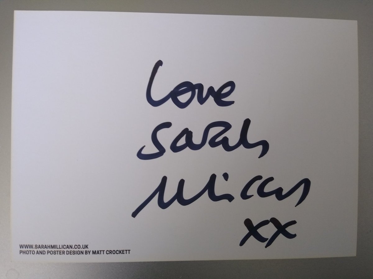 Wonderful surprise waiting for me in the mail today! *Happy Scream* 😁 THANK YOU <a href="/SarahMillican75/">Sarah Millican</a>, much love from across the pond!