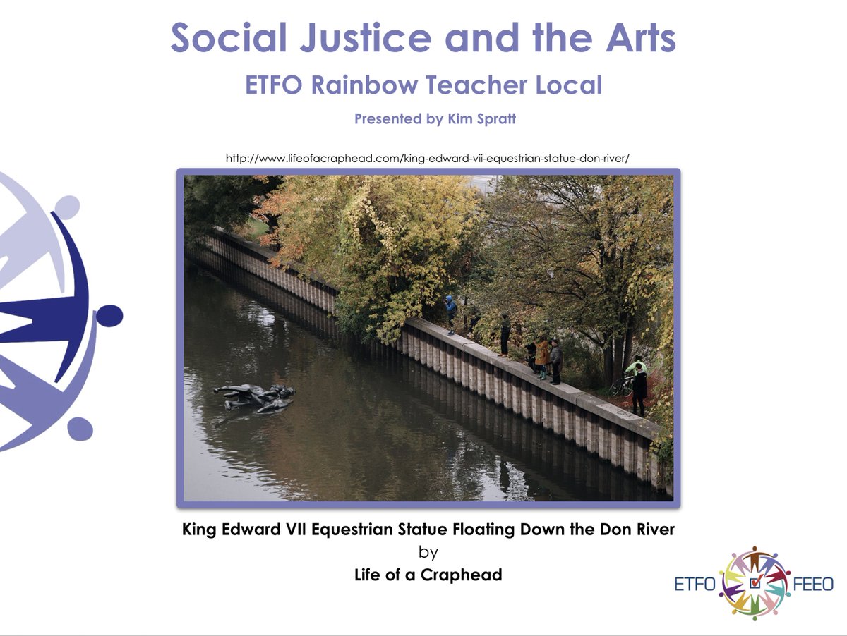 Thank you Rainbow Teacher Local and <a href="/ETFOeducators/">Elementary Educators</a>.