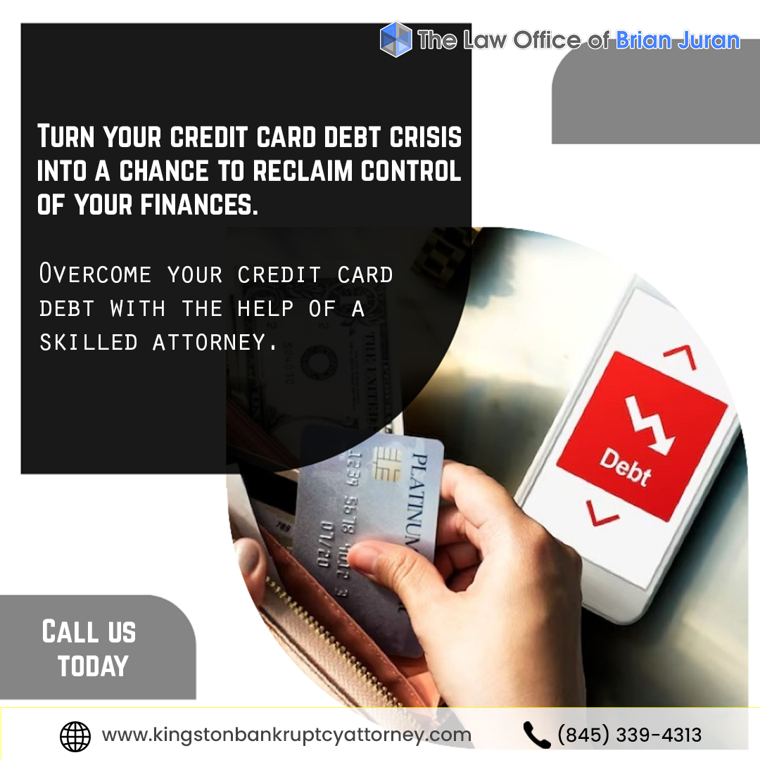 Get the help you need to manage your credit card debt. The Law Office Of Brian Juran provides dependable counsel, direction, and support throughout the frozen bank accounts process. Get a free consultation today and begin your journey to financial independence.
(845) 594-1440