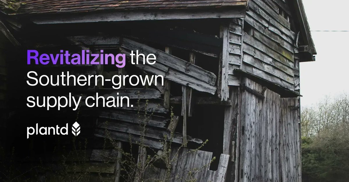 Two years ago, Plantd was founded in Durham, NC: the home of the revitalized American Tobacco Campus. Much like our friends in Bull City, we are building a #sustainable future for the facilities, networks, and growers that once operated in the tobacco industry in Oxford, NC.